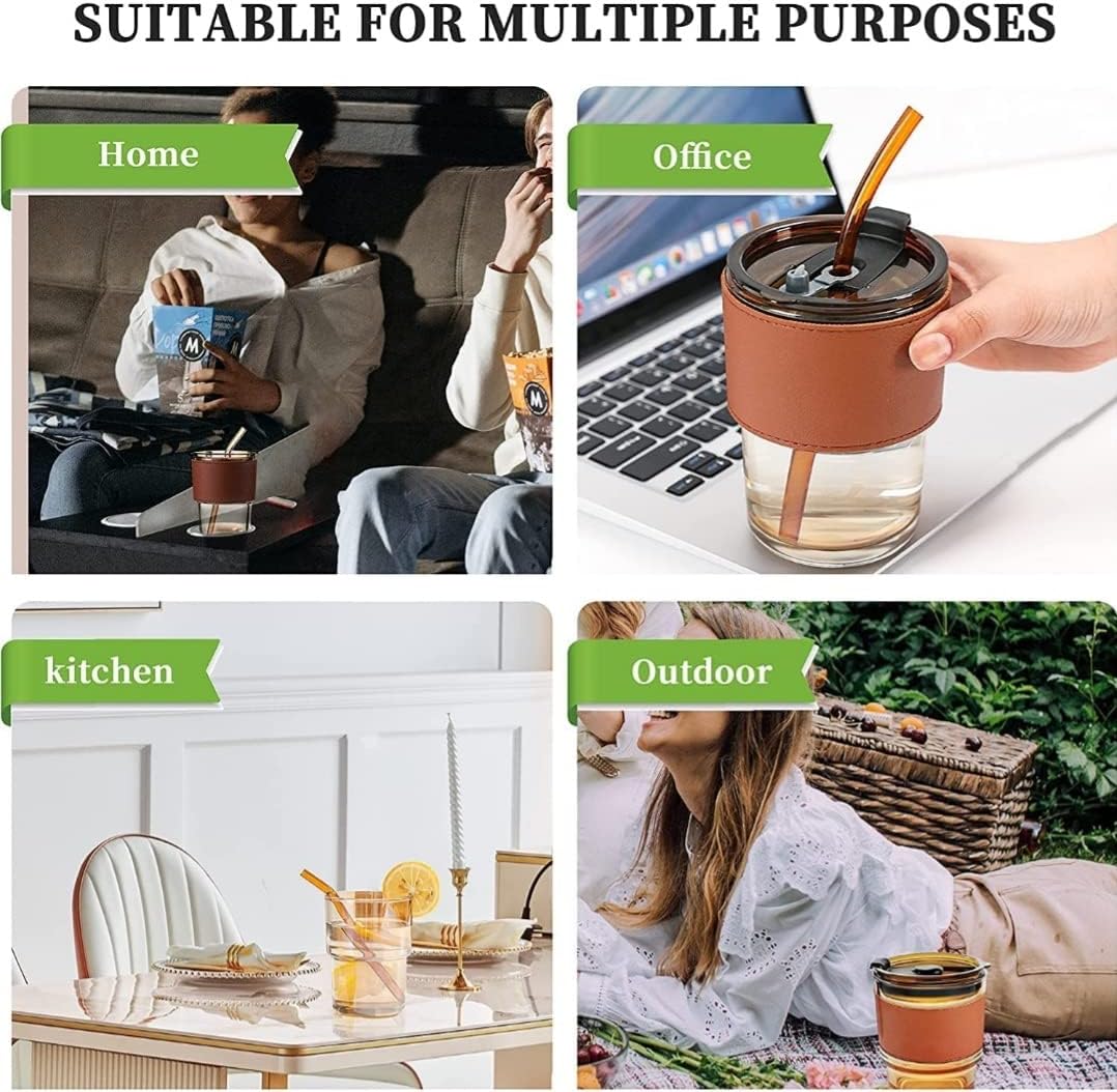 Coffee Mug, Glass Coffee Mug With Straw, Glass Mug For Corporate Gifting Get Best Quote